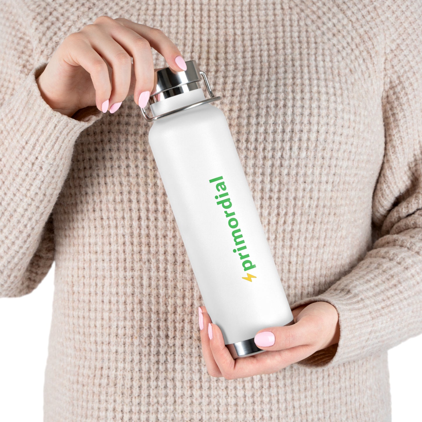 Copper Vacuum Insulated Bottle, 22oz - Primordial