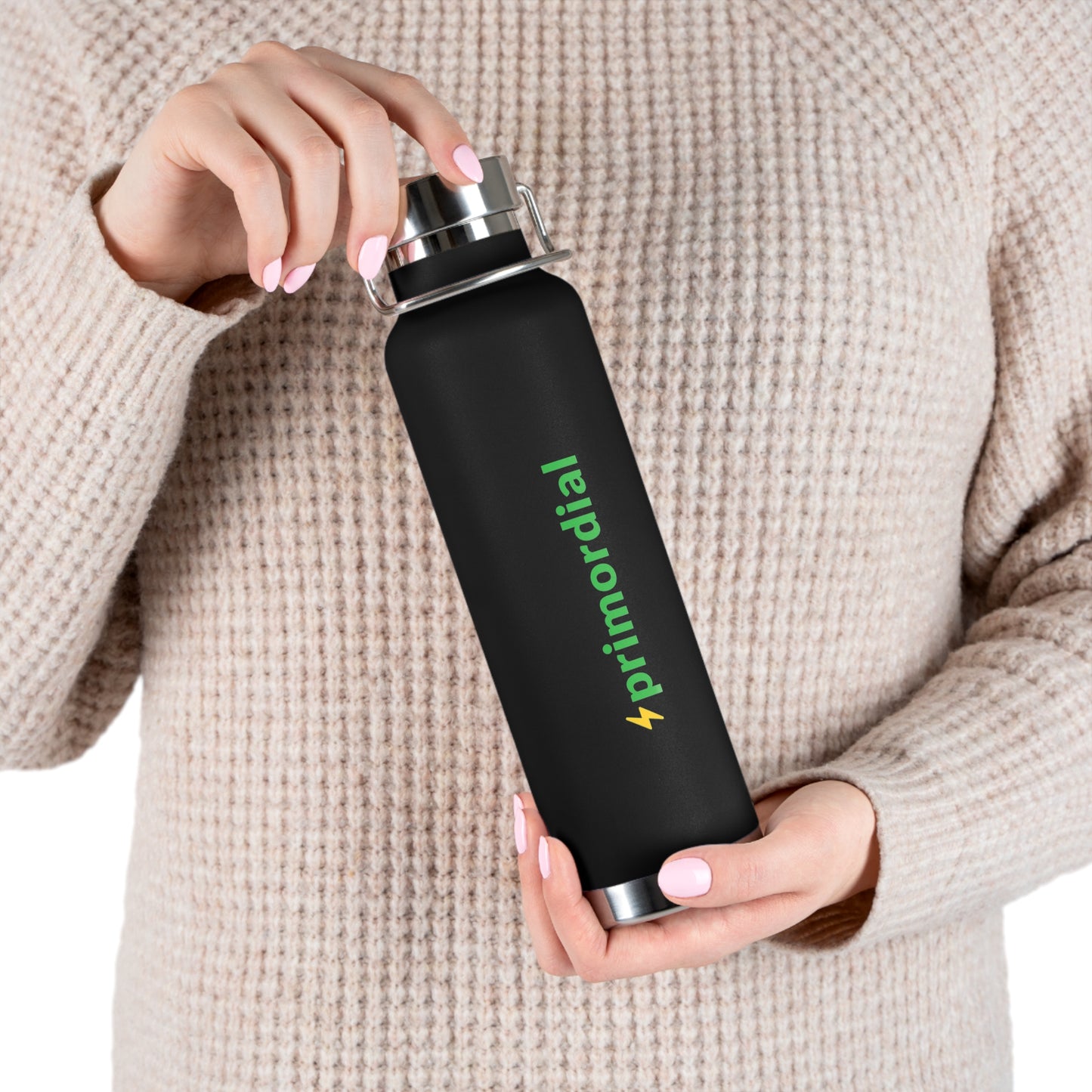 Copper Vacuum Insulated Bottle, 22oz - Primordial