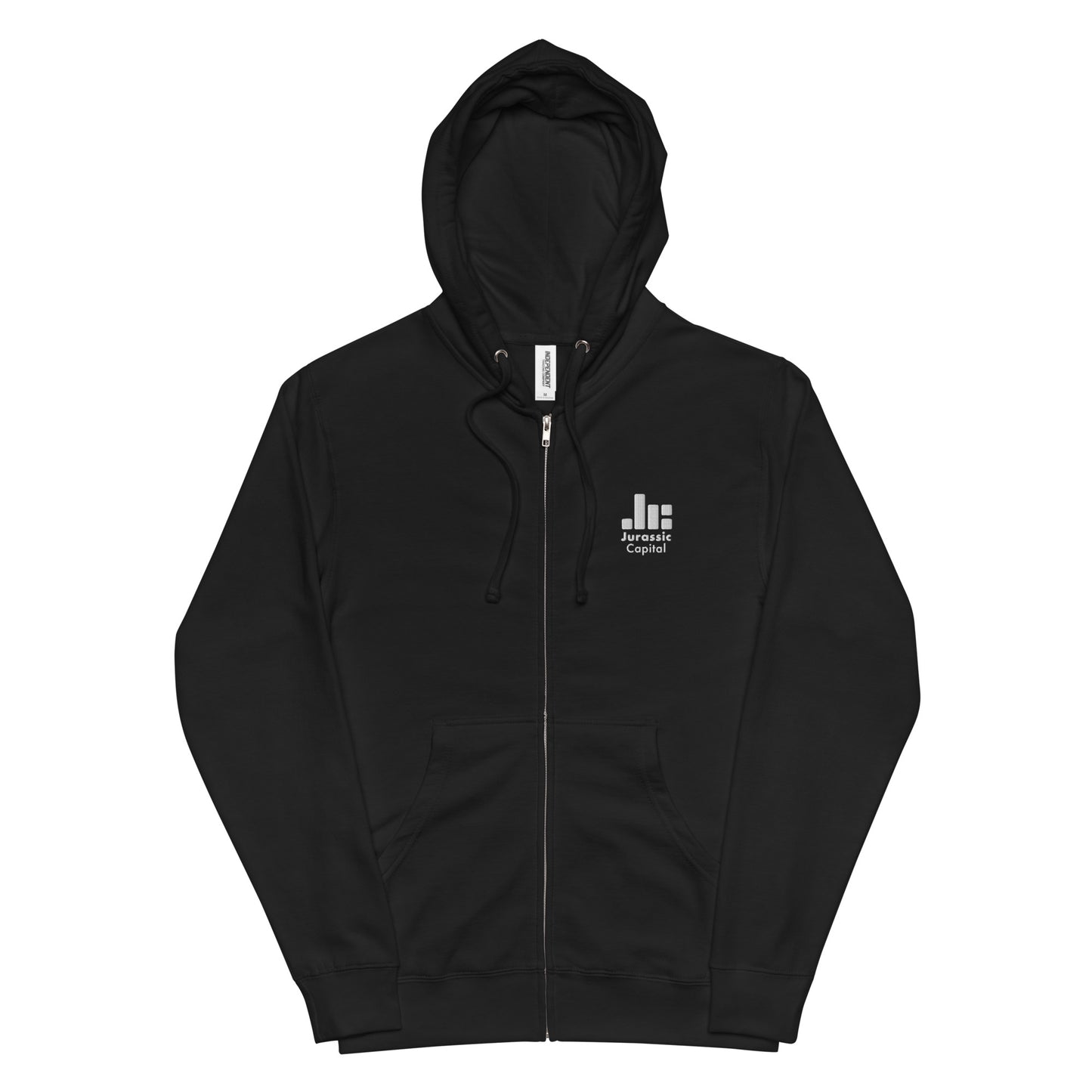 Independent Trading Co. | Unisex fleece zip up hoodie - Jurassic Capital