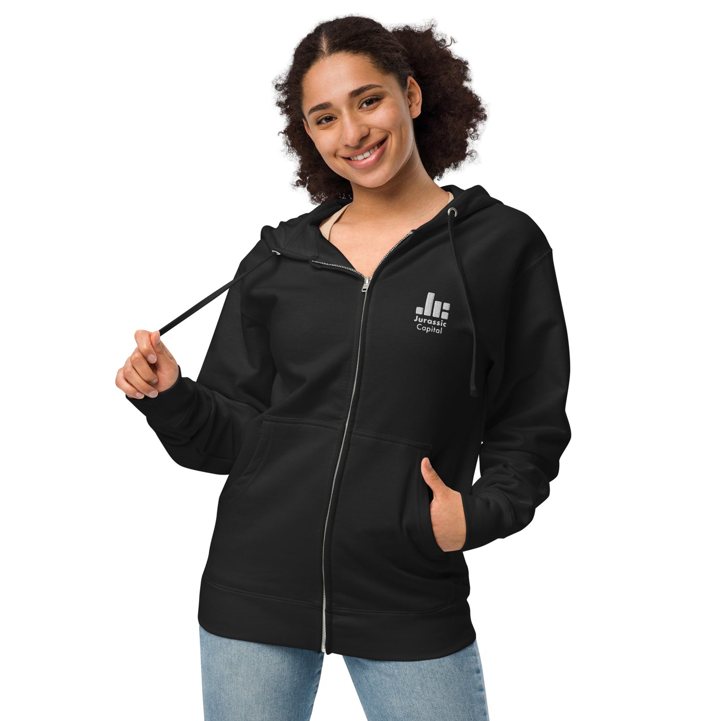 Independent Trading Co. | Unisex fleece zip up hoodie - Jurassic Capital