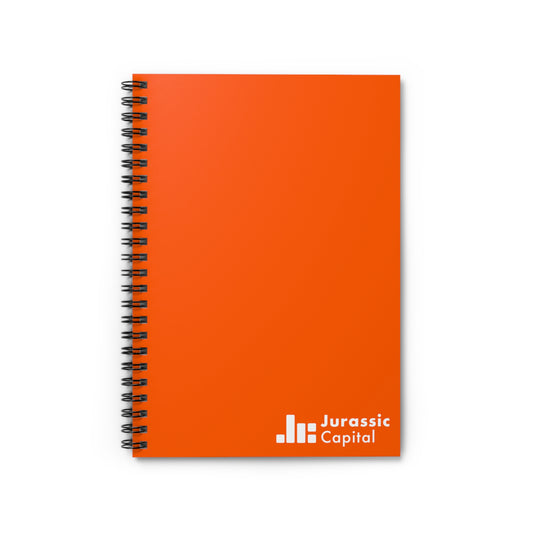 Spiral Notebook (ruled line) - Jurassic Capital